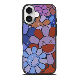 KAWS X TAKASHI MURAKAMI FLOWER iPhone 17 Case Cover